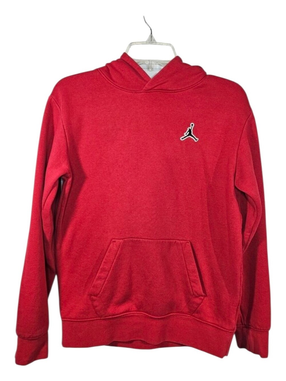 Jordan Red Youth Big‎ Boys' Brooklyn Essentials Fleece Pullover Hoodie XL